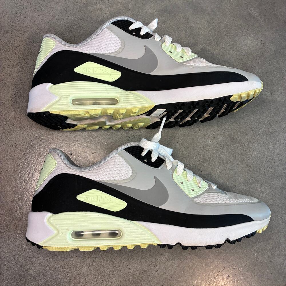 Nike Air Max 90 G Particle Gray Barely volt golf mens sneaker shoes 11.5